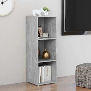 TV stolek betonově šedý 107 x 35 x 37 cm kompozitní dřevo - obrázek 4