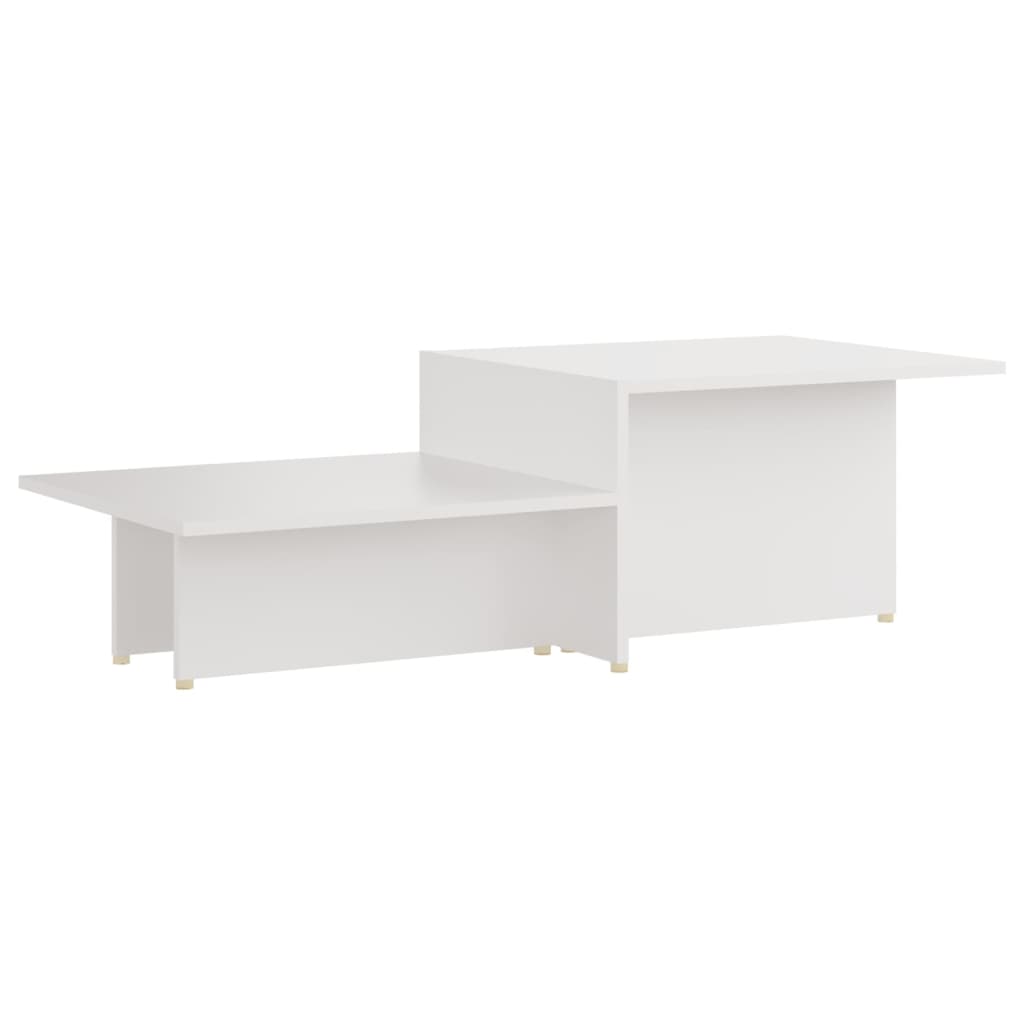 

vidaXL Coffee Table White 43.9"x19.7"x13" Engineered Wood