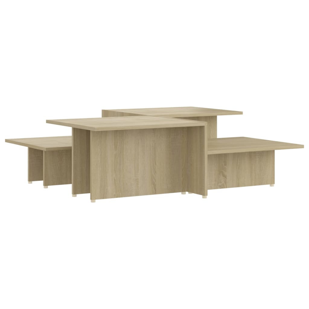 

vidaXL Coffee Tables 2 pcs Sonoma Oak 43.9"x19.7"x13" Engineered Wood