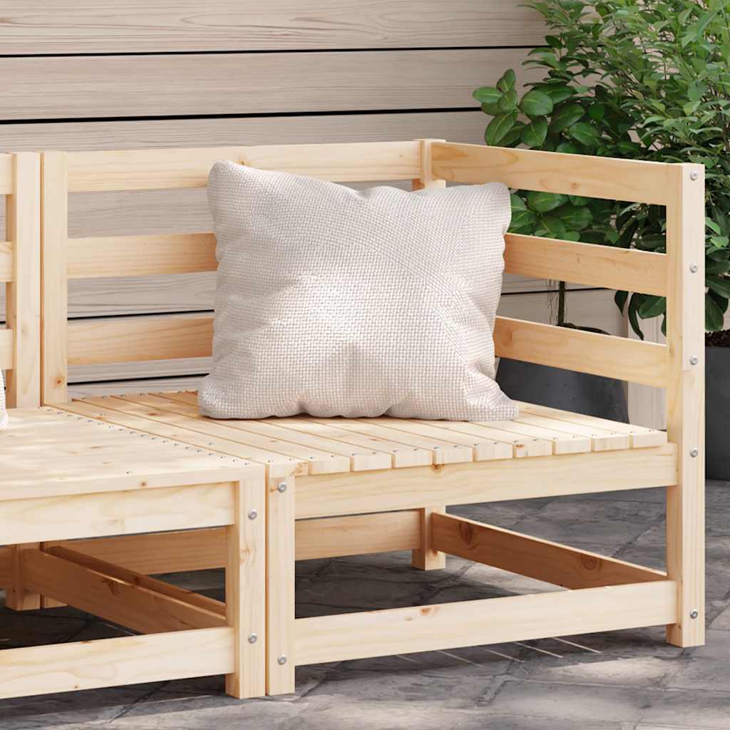 vidaXL Ogrodowa sofa narona, lite drewno sosnowe