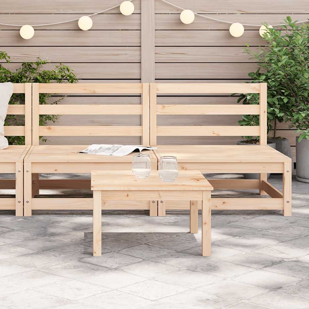 

vidaXL Tuinmiddenbank pallet massief grenenhout