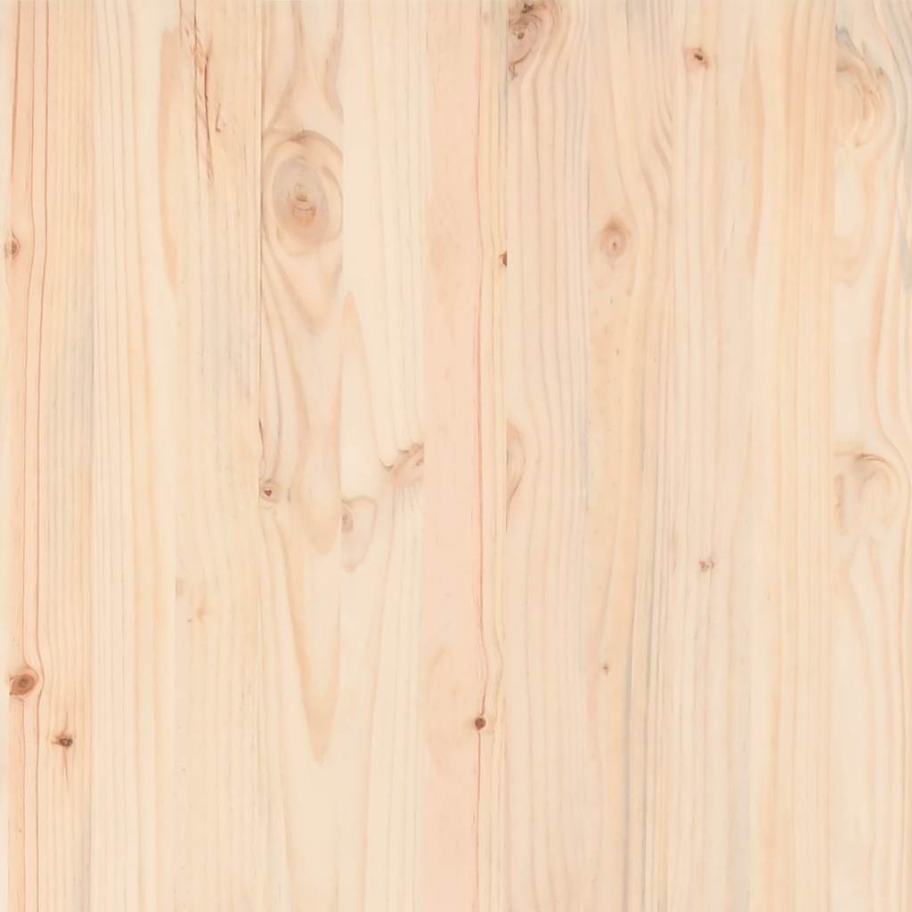 vidējie dārza dīvāni, 2 gab., priedes masīvkoks