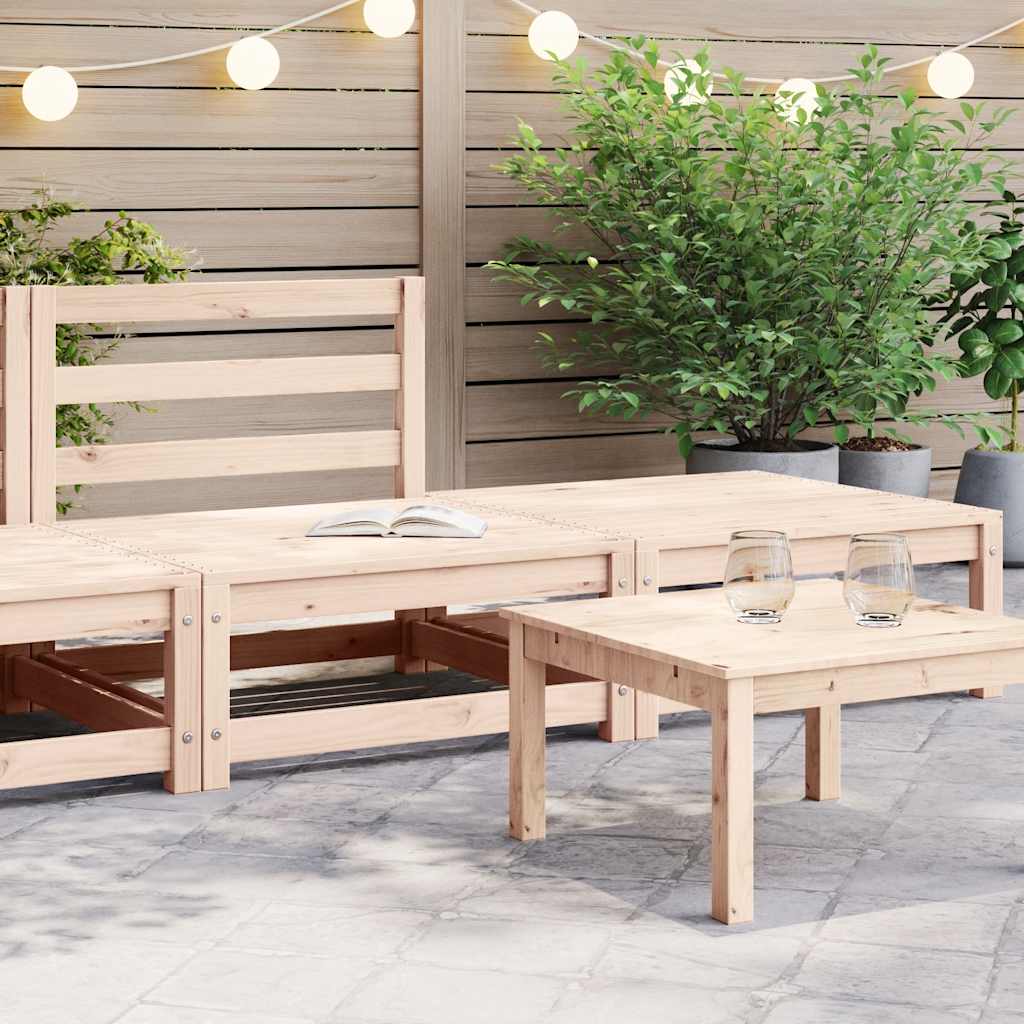 vidaXL 2-tlg. Garten-Lounge-Set Massivholz Kiefer