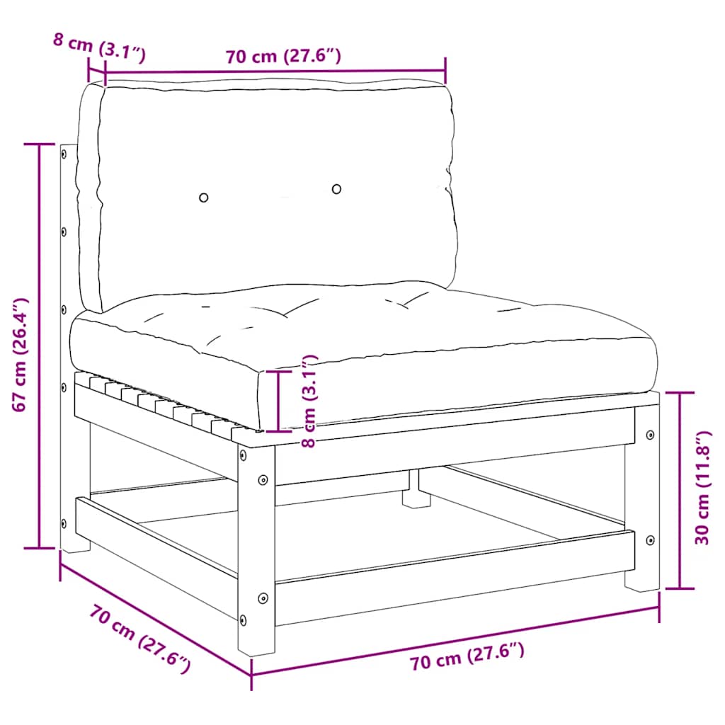 Set canapele de mijloc gradina perne antracit vidaXL, 2 buc. lemn de pin, 70 x 70 x 67 cm, 22.08 kg 805736 1 8720286355541 g en hd 11