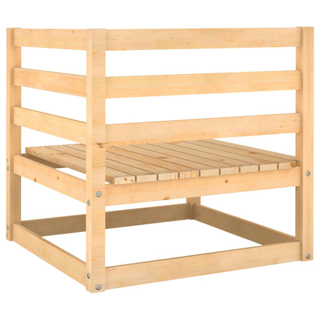 Patio Furniture Outdoor Sectional Set with Cushions Solid Wood Pine vidaXL vidaX - Picture 41 of 60