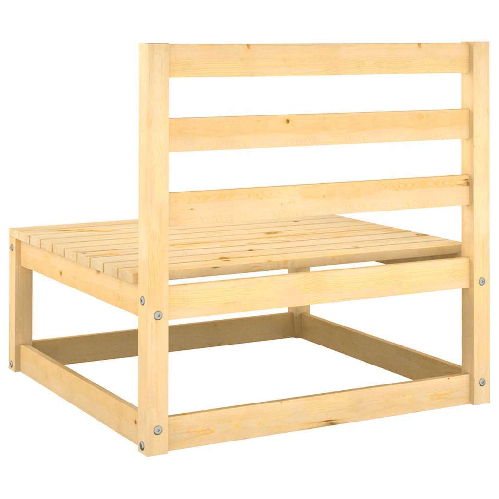 Patio Furniture Outdoor Sectional Set with Cushions Solid Wood Pine vidaXL vidaX - Picture 45 of 60