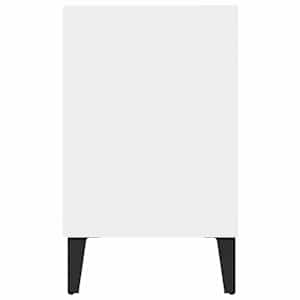 TV stolek s kovovými nohami bílý 103,5 x 30 x 50 cm - obrázek 5