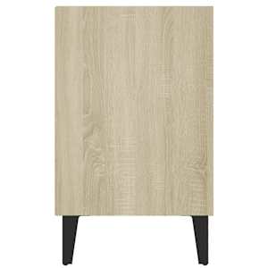 TV stolek s kovovými nohami dub sonoma 103,5 x 30 x 50 cm - obrázek 5