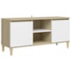 White_and_sonoma_oak
