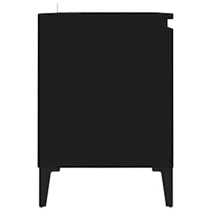 TV stolek s kovovými nohami černý 103,5 x 35 x 50 cm - obrázek 6