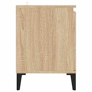TV stolek s kovovými nohami dub sonoma 103,5 x 35 x 50 cm - obrázek 6