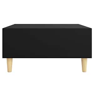 Konferenční stolek černý 60 x 60 x 30 cm dřevotříska - obrázek 5