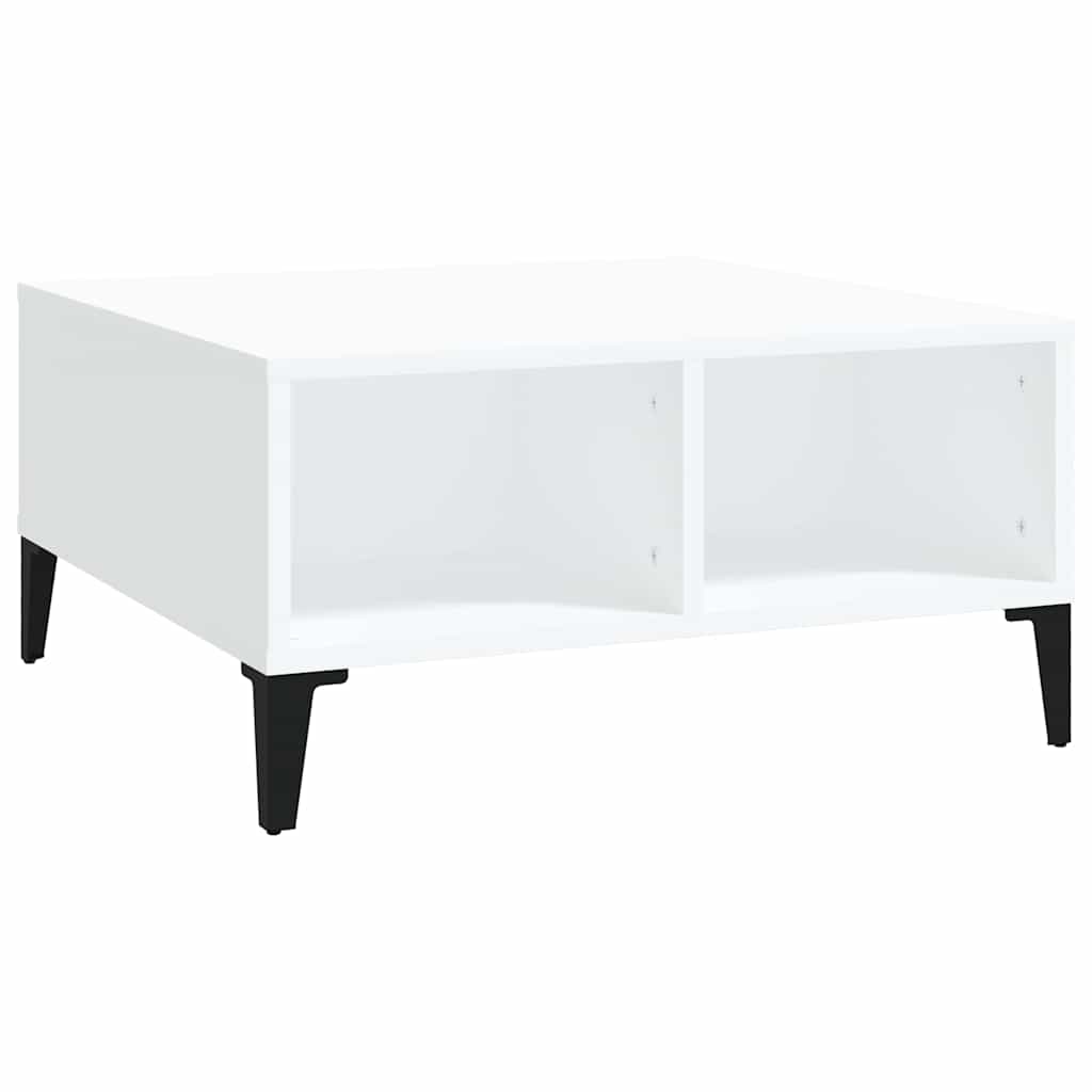 vidaXL Konferenční stolek bílý 60 x 60 x 30 cm kompozitní dřevo