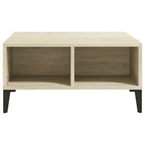 Konferenční stolek dub sonoma 60 x 60 x 30 cm kompozitní dřevo - obrázek 3