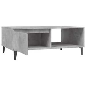 Konferenční stolek betonově šedý 90x60x35 cm kompozitní dřevo - obrázek 6