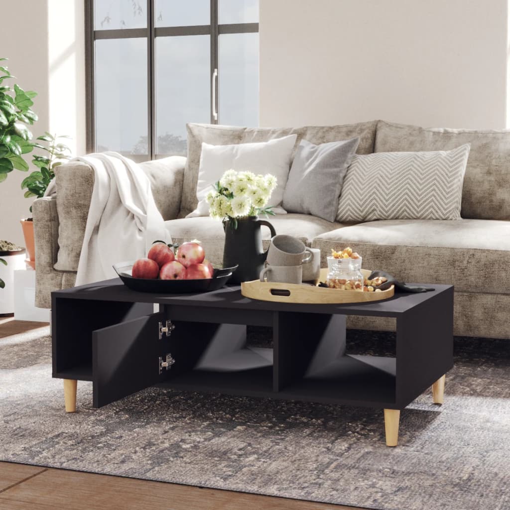 

vidaXL Salontafel 103,5x60x35 cm spaanplaat grijs
