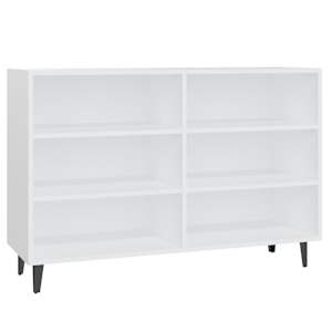 vidaXL puhvetkapp, valge, 103,5 x 35 x 70 cm, tehispuit