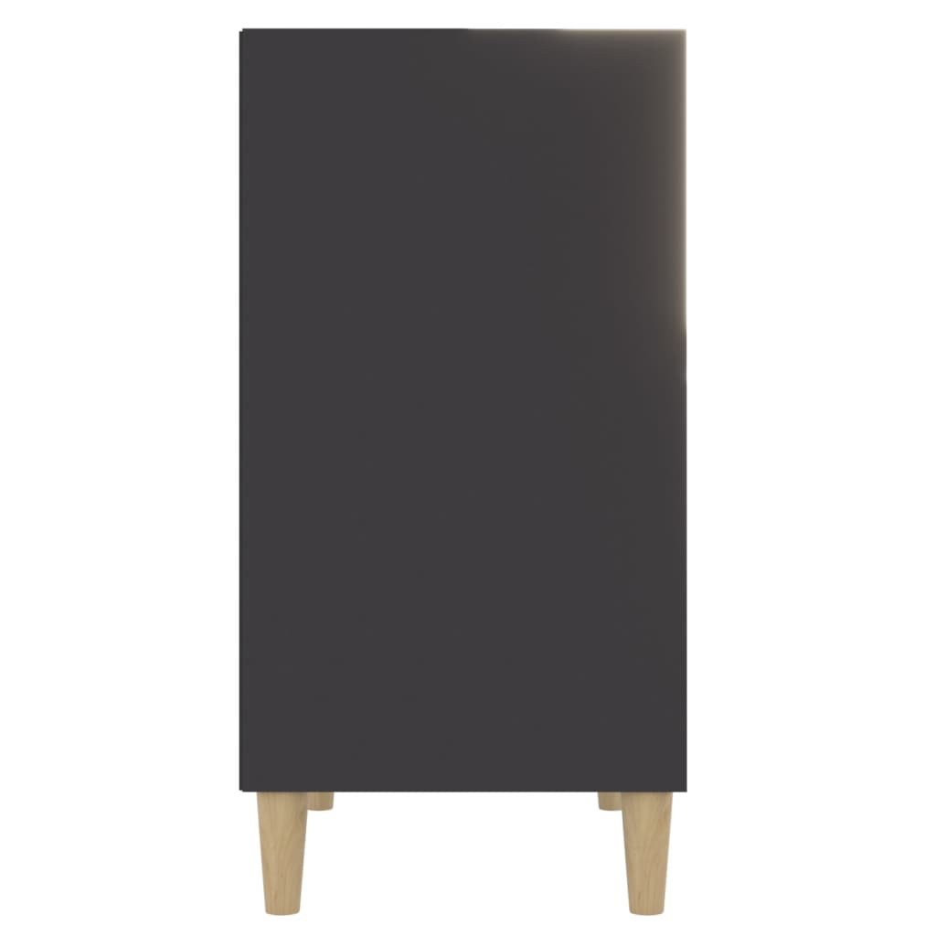 Sideboard Grau 57x35x70 cm Spanplatte