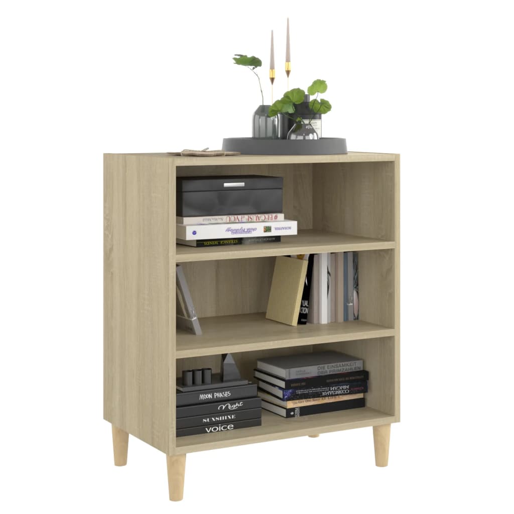 vidaXL Buffet chêne sonoma 57x35x70 cm bois d'ingénierie