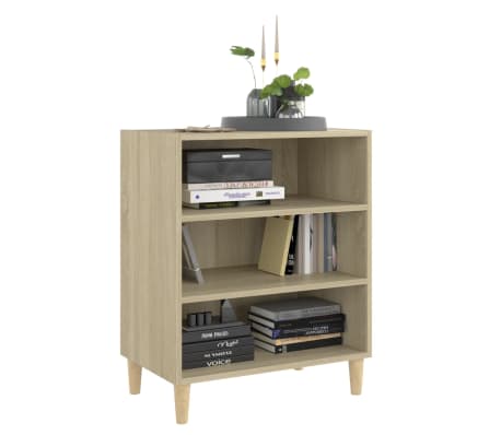 vidaXL Buffet chêne sonoma 57x35x70 cm bois d'ingénierie