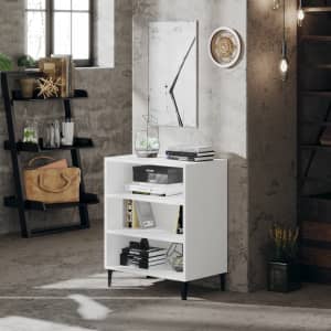 Komoda bela 57x35x70 cm iverna plošča