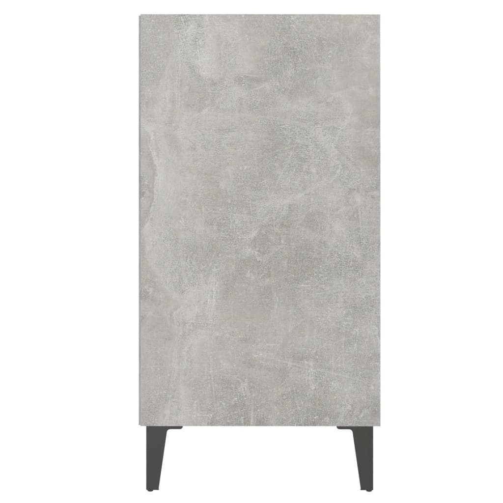 Příborník betonově šedý 57 x 35 x 70 cm dřevotříska