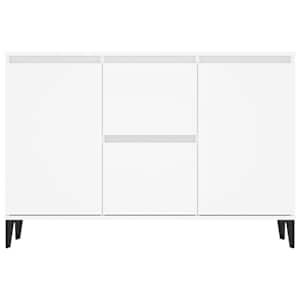 Příborník bílý 102 x 35 x 70 cm kompozitní dřevo - obrázek 5