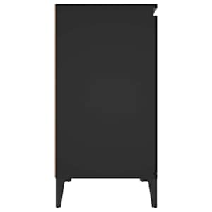 Příborník černý 102 x 35 x 70 cm kompozitní dřevo - obrázek 6