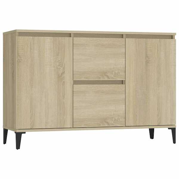 vidaXL puhvetkapp, Sonoma tamm, 102 x 35 x 70 cm, tehispuit