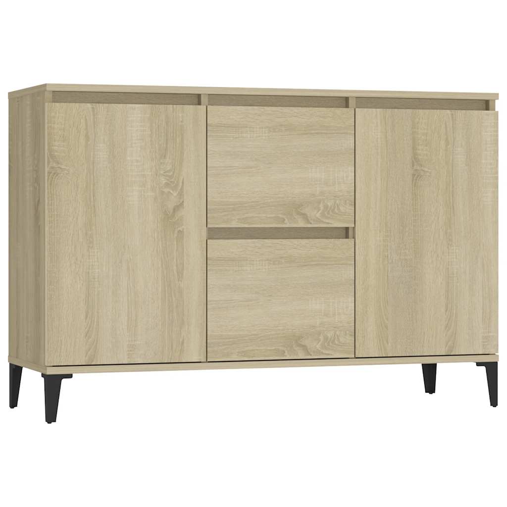 Thumbnail - vidaXL Sideboard Sonoma-Eiche 102x35x70 cm Holzwerkstoff