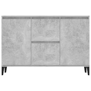 Příborník betonově šedý 102 x 35 x 70 cm kompozitní dřevo - obrázek 5