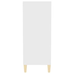 Příborník bílý 57 x 35 x 90 cm dřevotříska - obrázek 5