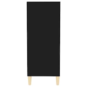 Příborník černý 57 x 35 x 90 cm kompozitní dřevo - obrázek 5