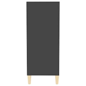 Příborník šedý 57 x 35 x 90 cm kompozitní dřevo - obrázek 5