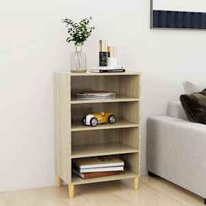 Komoda sonoma hrast 57x35x90 cm iverna plošča