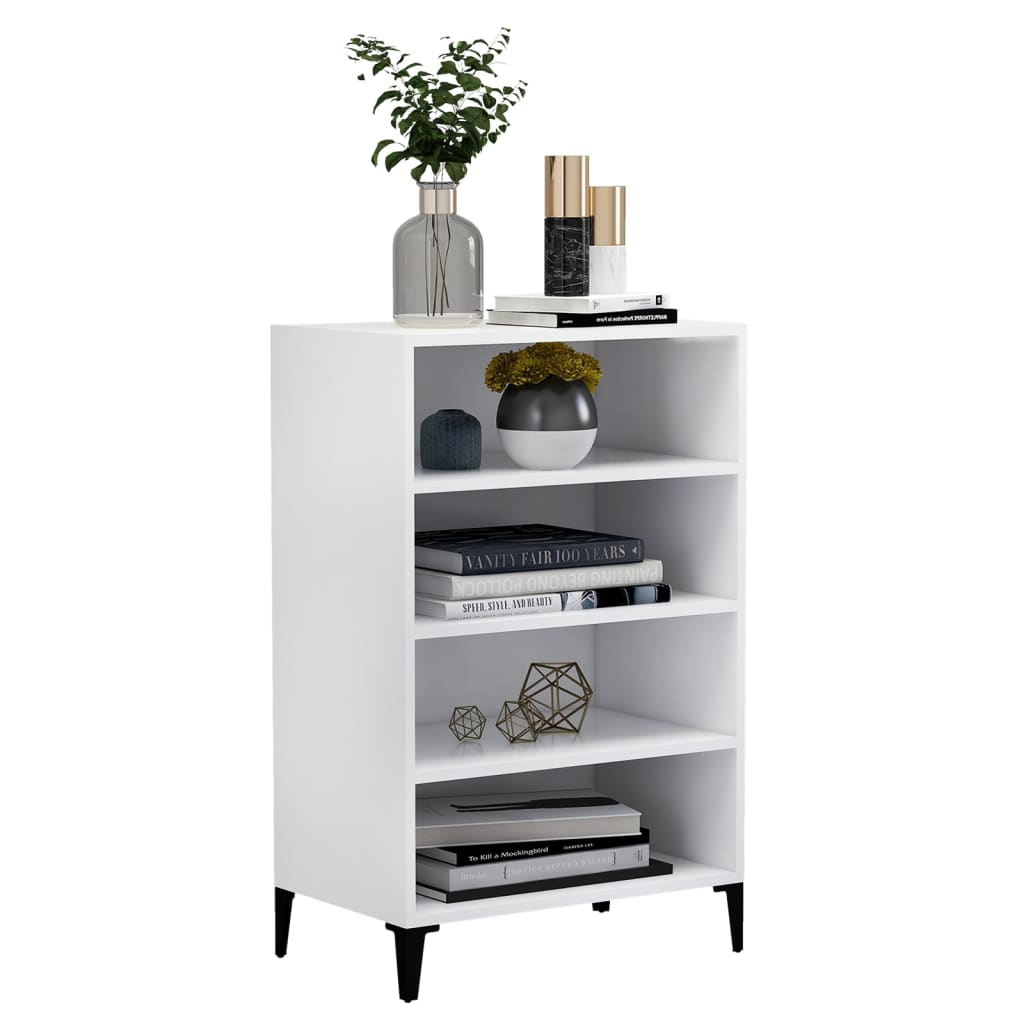 

vidaXL Dressoir 57x35x90 cm spaanplaat wit