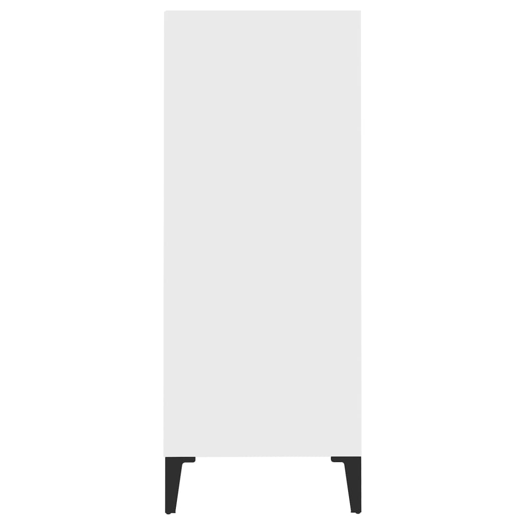 Sideboard Weiß 57x35x90 cm Spanplatte