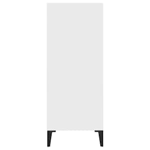 Příborník bílý 57 x 35 x 90 cm kompozitní dřevo - obrázek 5