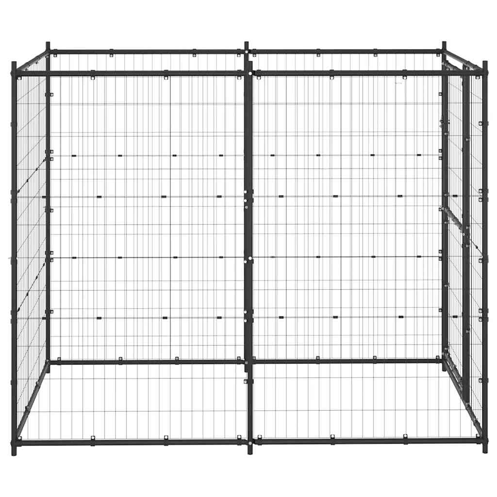 Outdoor Dog Pen Pet Crate Kennel Cage Playpen House for Yard Steel vidaXL - Picture 22 of 150