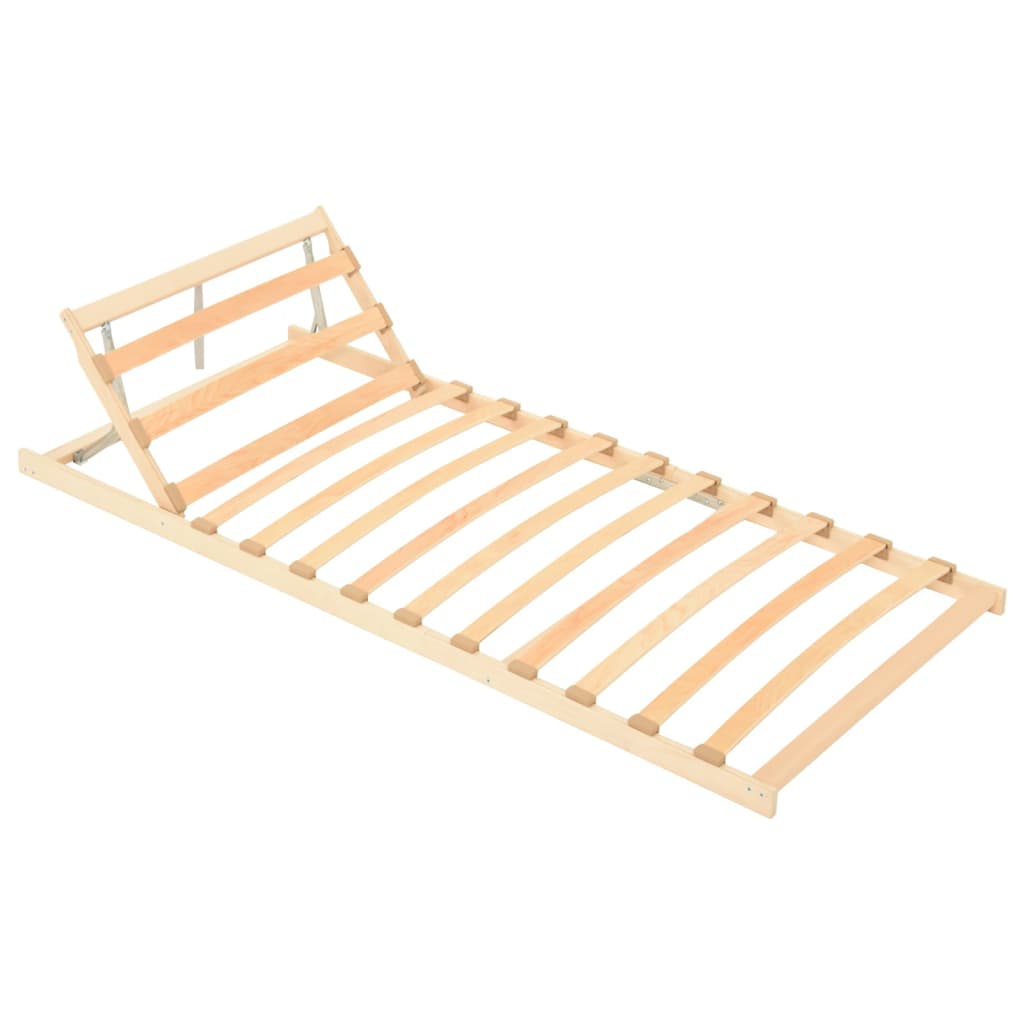 Slatted Bed Base with 13 Slats Bedroom Wooden Bed Fame Multi Sizes vidaXL