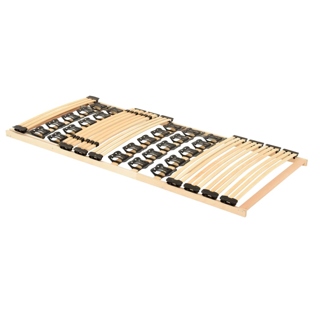 

vidaXL Bedframe met 38 latten verstelbaar hoofdeinde 80x200 cm