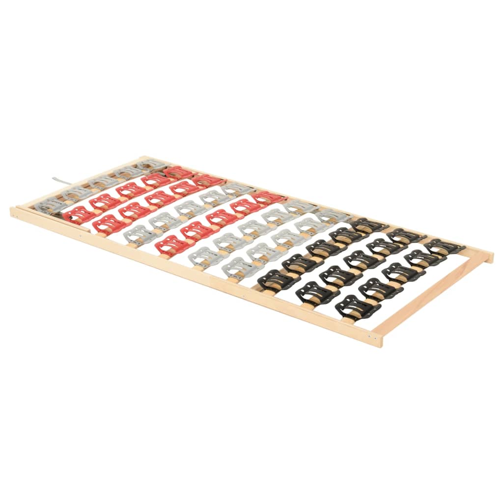

vidaXL Bedframe met 12 latten verstelbaar hoofdeinde 120x200 cm
