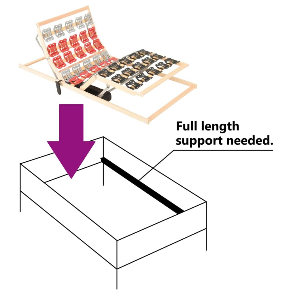Giroletto A Motore Elettrico Testa E Piedi Regolabili 70x200cm VidaXL 17 width=274