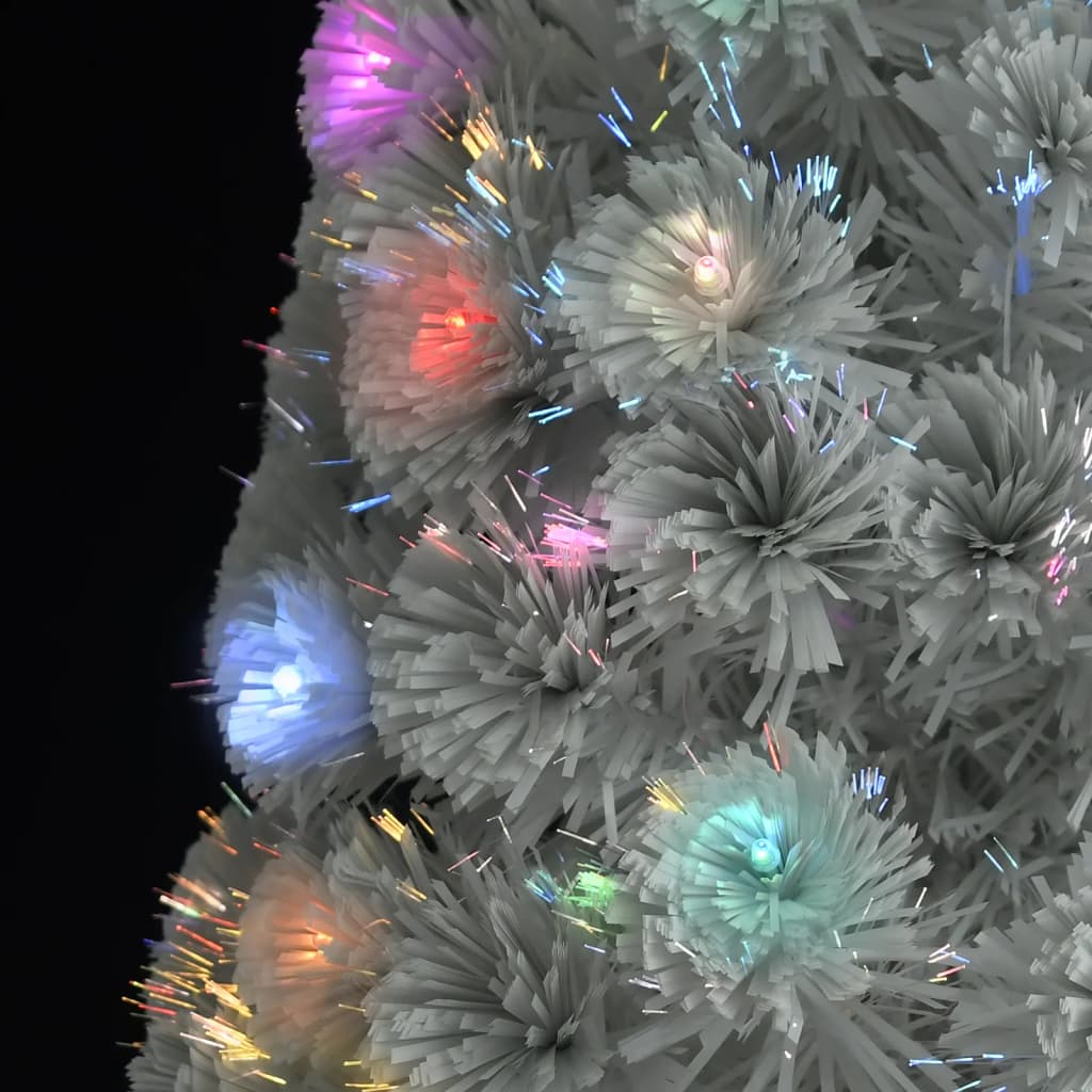 RHO Sapin de Noël artificiel avec LED Blanc 150 cm Fibre optique - Haute Qualité - DX2399 