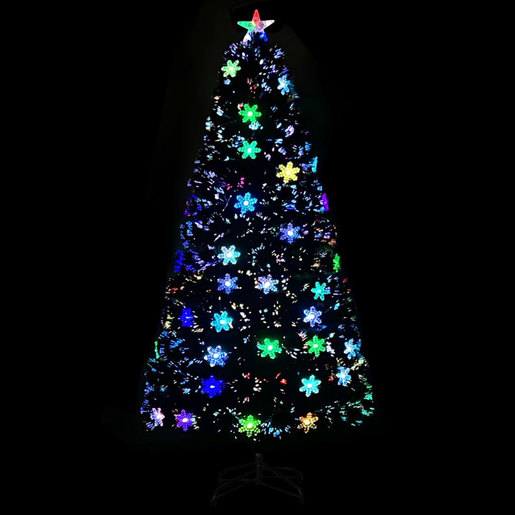 Weihnachtsbaum LED-Schneeflocken Fiberoptik Christbaum mehrere Auswahl vidaXL - Produktbild 2