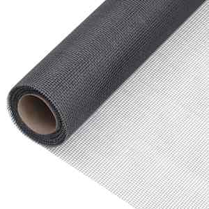 Síť proti hmyzu sklolaminát 80 x 1000 cm šedá - obrázek 1