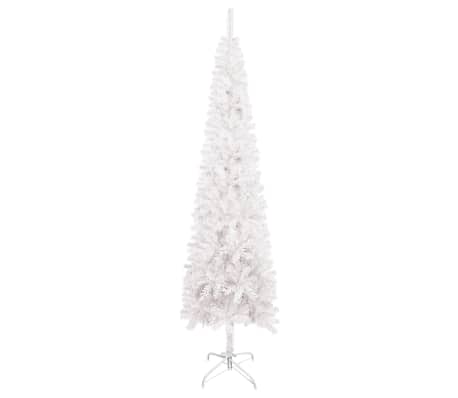 vidaXL Sapin de Noël étroit Blanc 120 cm