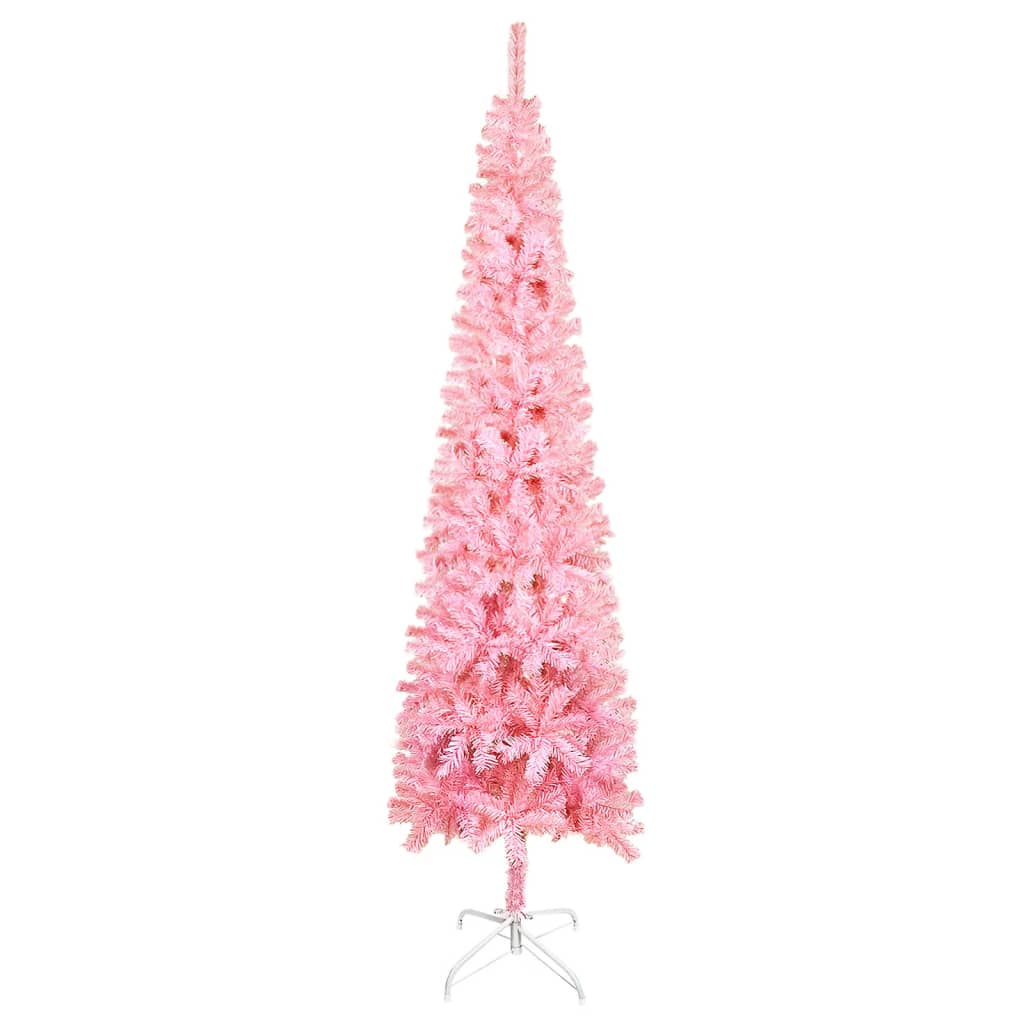 

vidaXL Kerstboom smal 180 cm roze