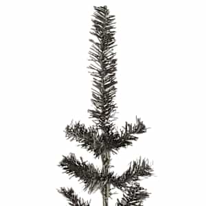 Úzký vánoční stromek černý 240 cm - obrázek 5