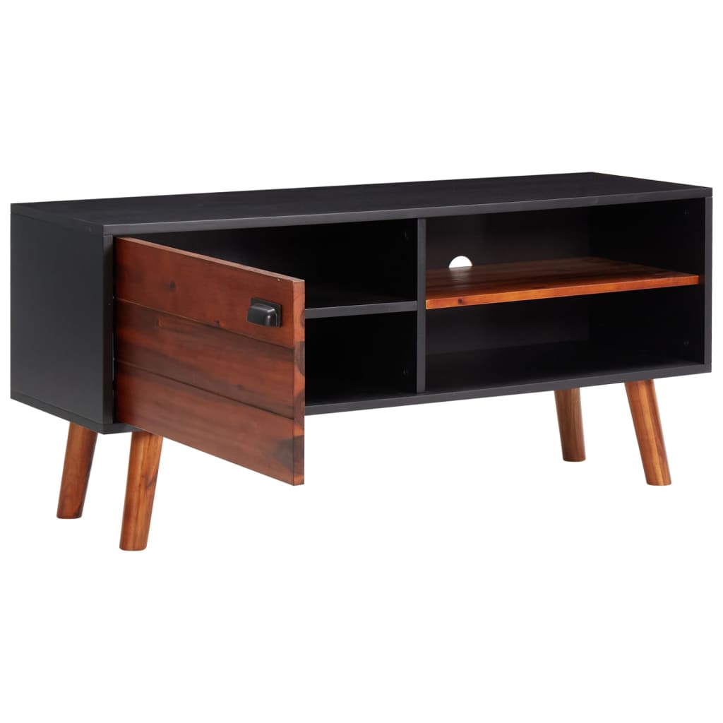 

vidaXL Tv-meubel 110x35x50 cm massief acaciahout en MDF